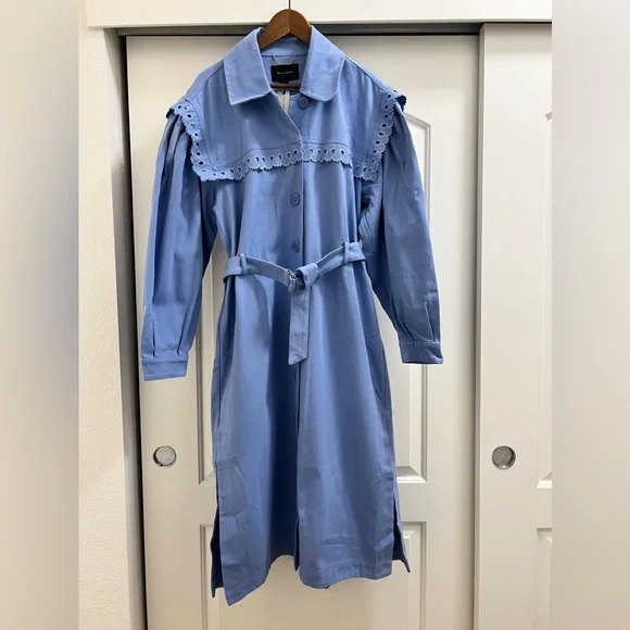 NWT Anthropologie Magali Pascal Milou Trench Coat - Picture 7 of 15